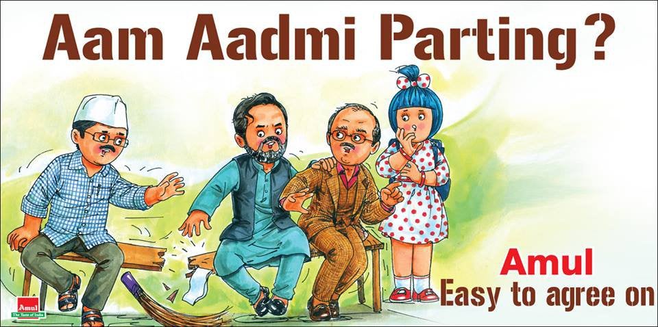 Amul ad 2 Amul ad AAP